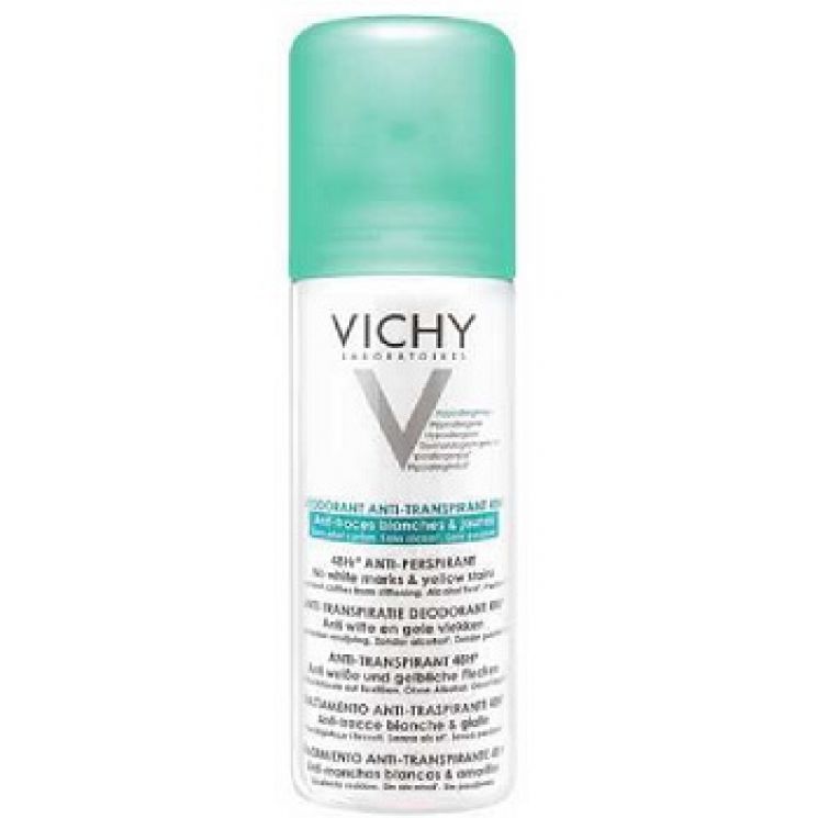 Deodorante Trattamento Antitraspirante Antitraccia Spray 48 Ore Vichy 125ml